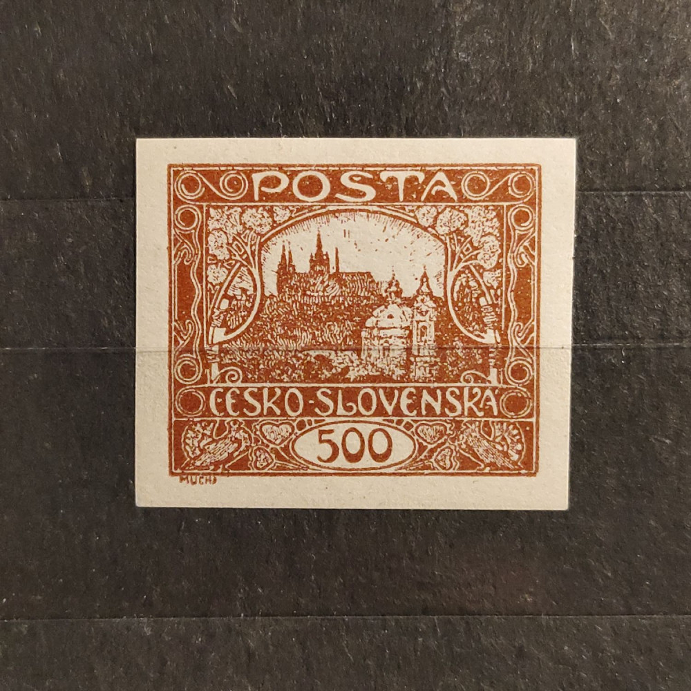 Selo Tchecoslováquia, 500h, Mi.33, MNH** 