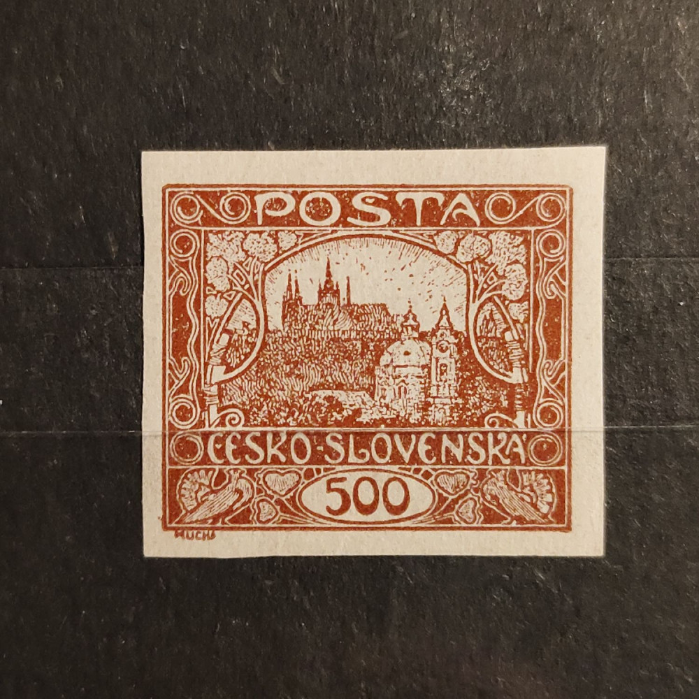 Selo Tchecoslováquia, 500h, Mi.33, MNH** 