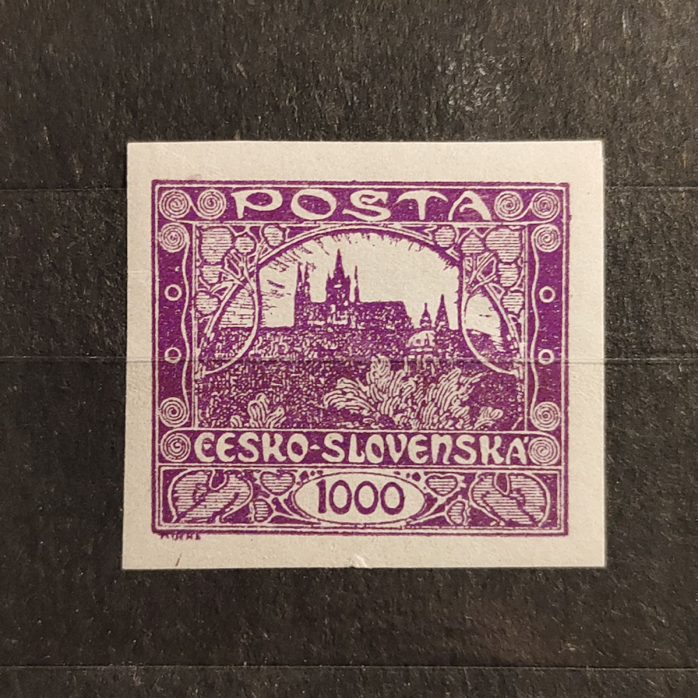 Selo Tchecoslováquia, 1000h, Mi.23, MNH** 