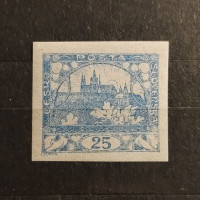 Briefmarke Tschechoslowakie, 25h, Mi.5** 