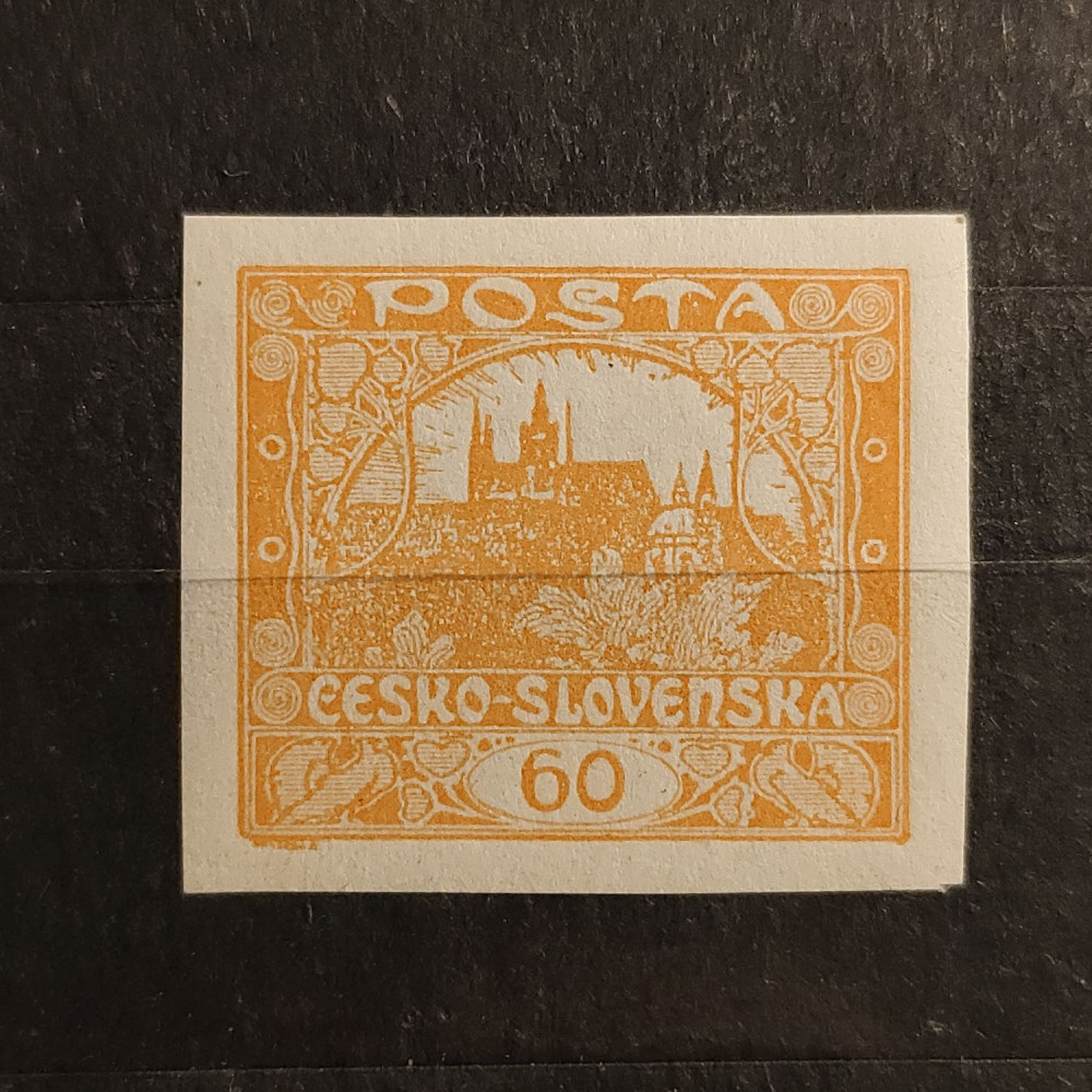 Briefmarke Tschechoslowakie, 60h, Mi.20** 