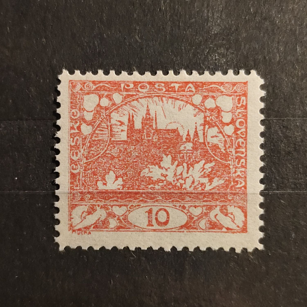 Sello Checoslovaquia, 10h, , MNH** 