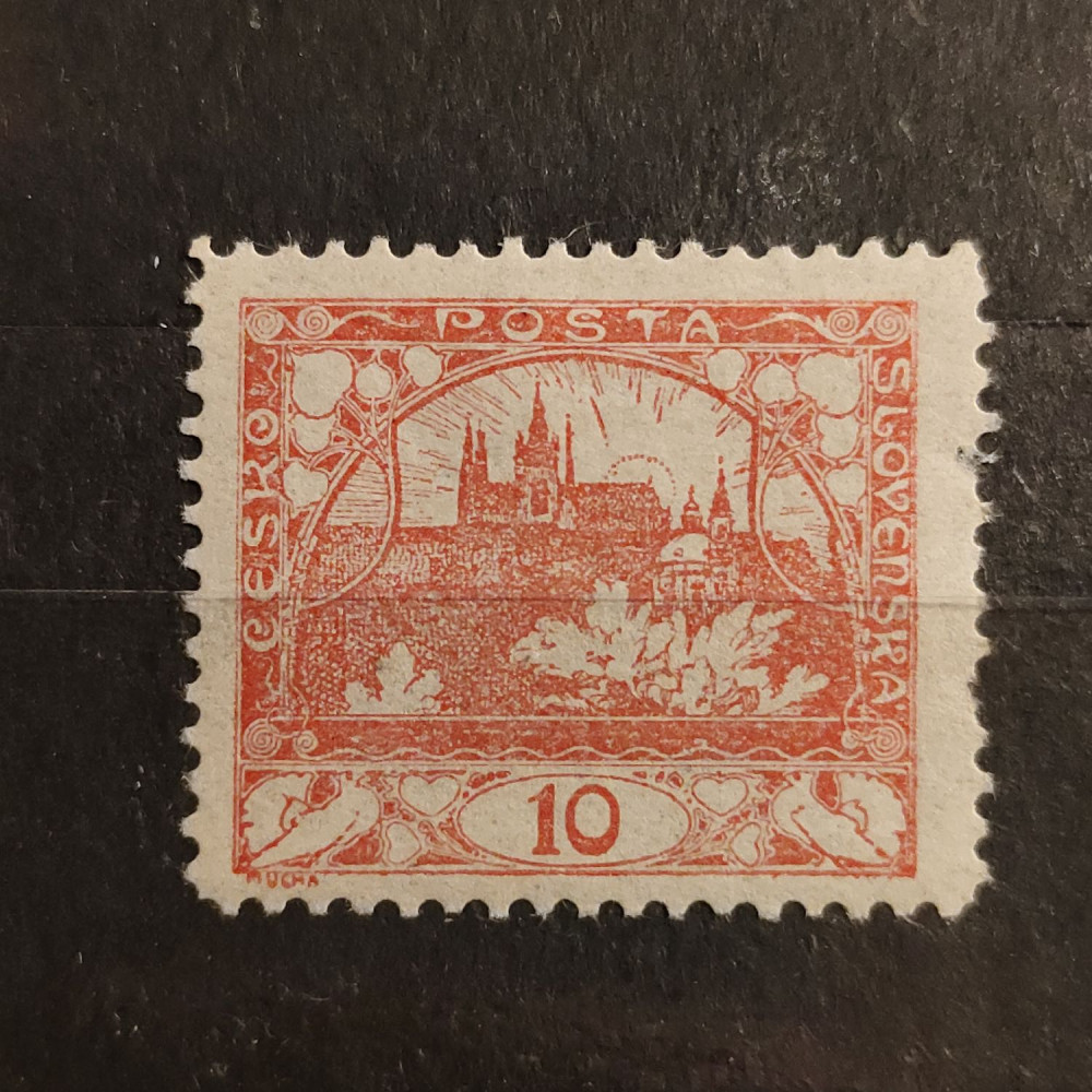 Briefmarke Tschechoslowakie, 10h, * 