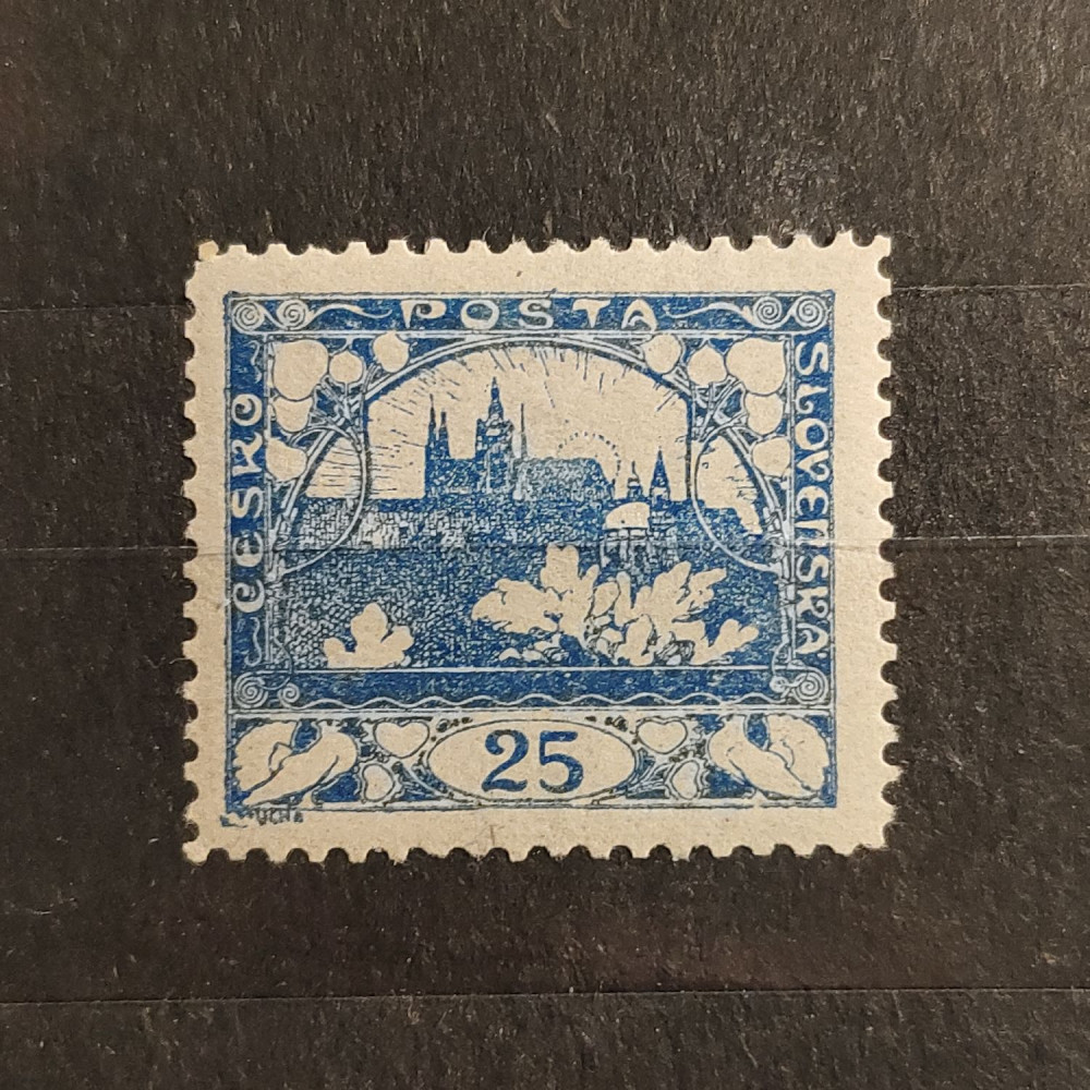 Briefmarke Tschechoslowakie, 25h, ** 