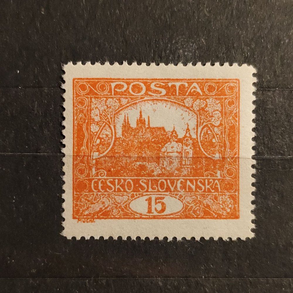 Sello Checoslovaquia, 15H, , MNH** 