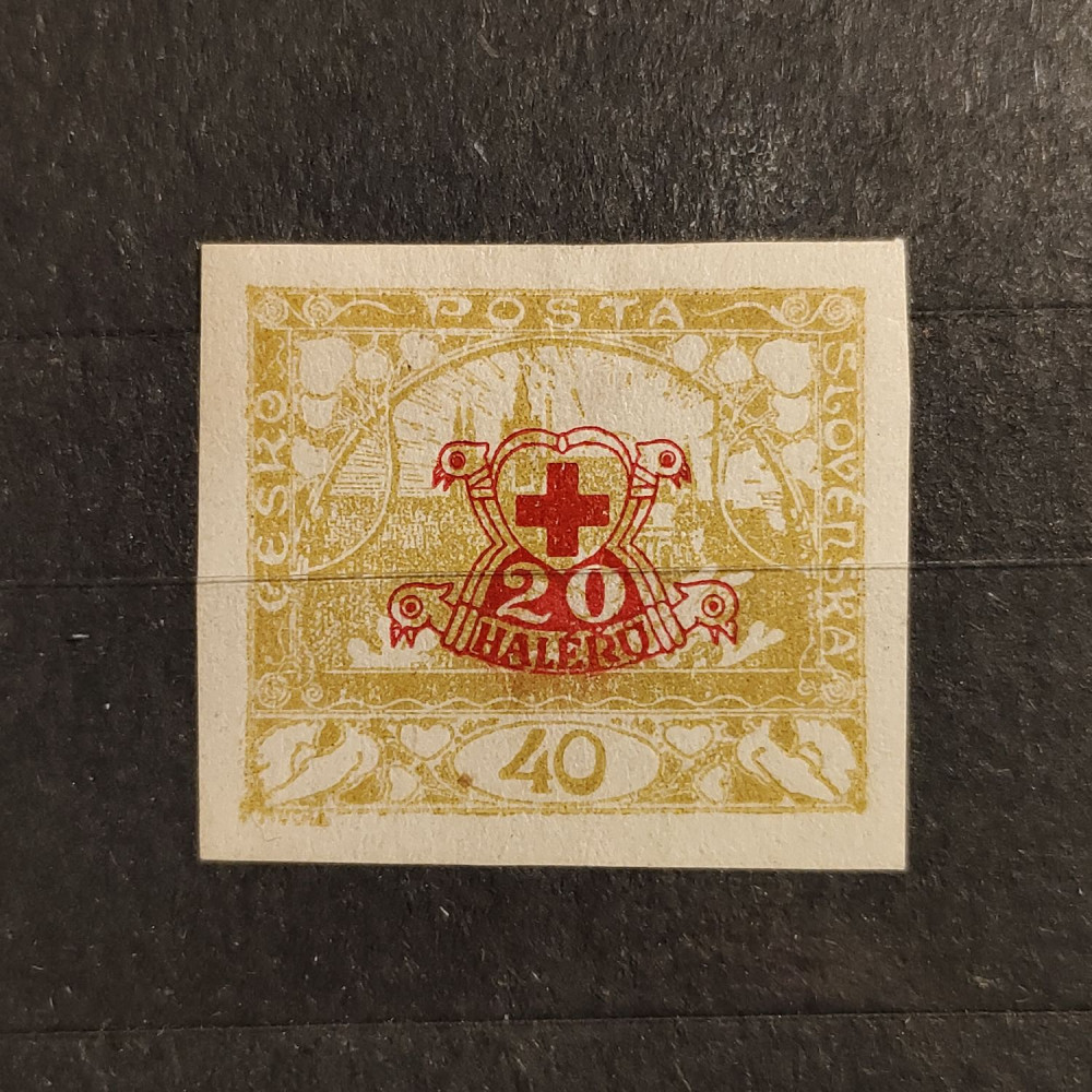 Selo Tchecoslováquia, 40+20h, Mi.196U, MNH** 