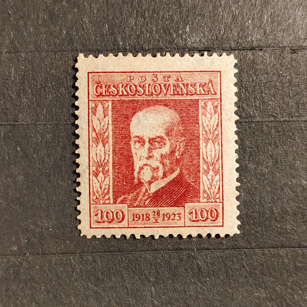 Sello Checoslovaquia, 100h, Mi.206, MNH** 