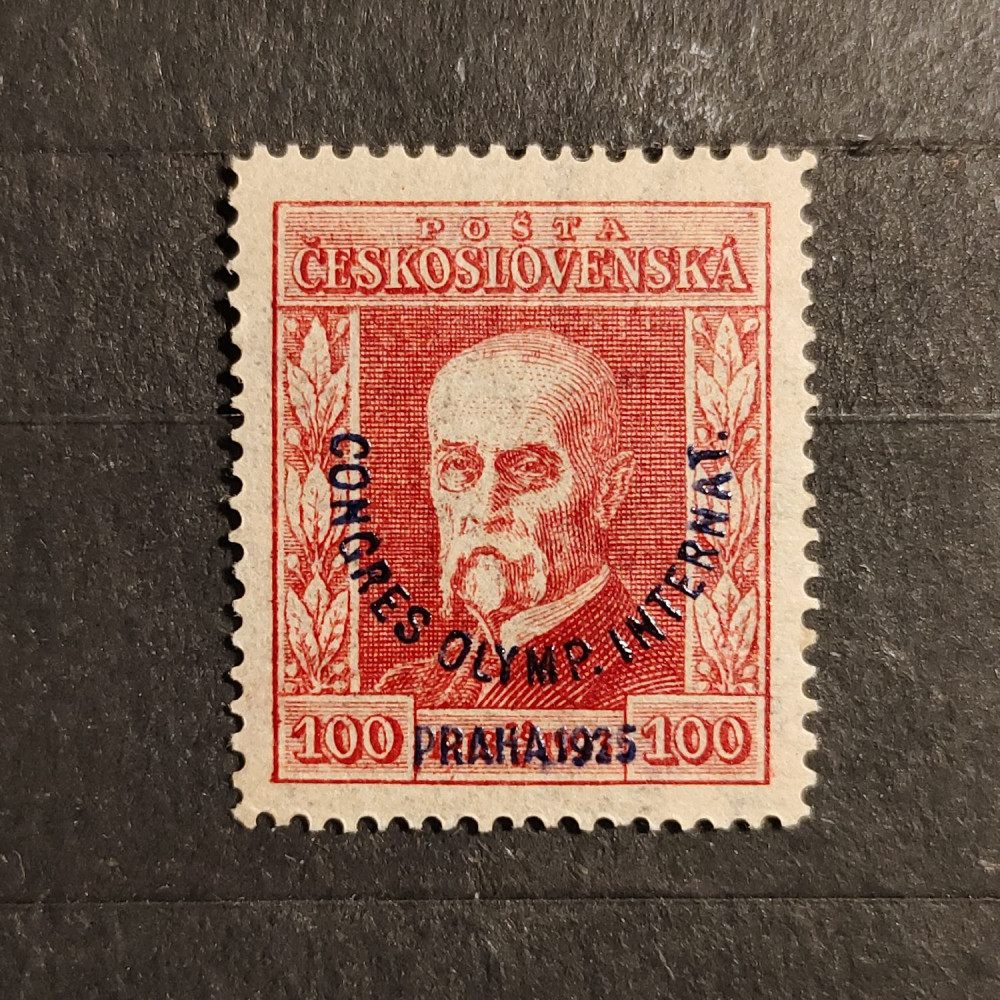 Sello Checoslovaquia, 100h, Mi.210, MNH** 