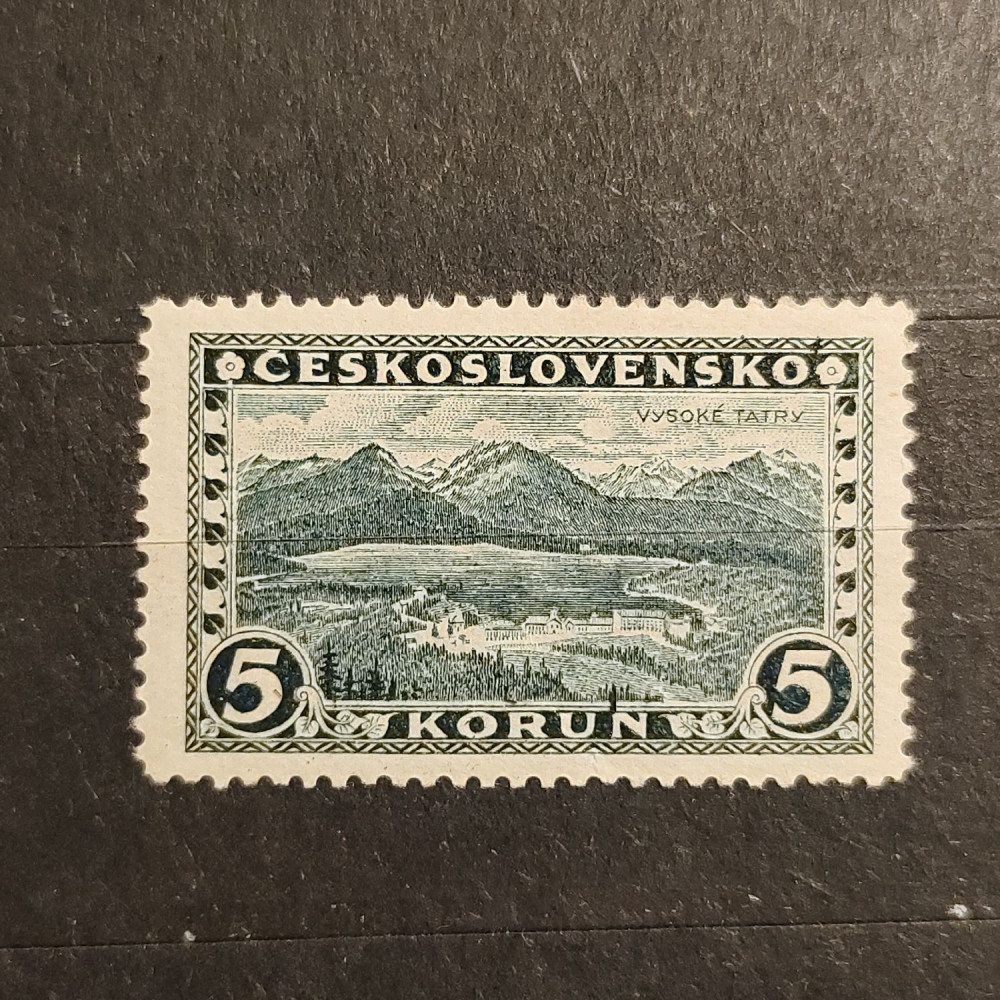 Briefmarke Tschechoslowakie, 5 Kč, Mi.266** 