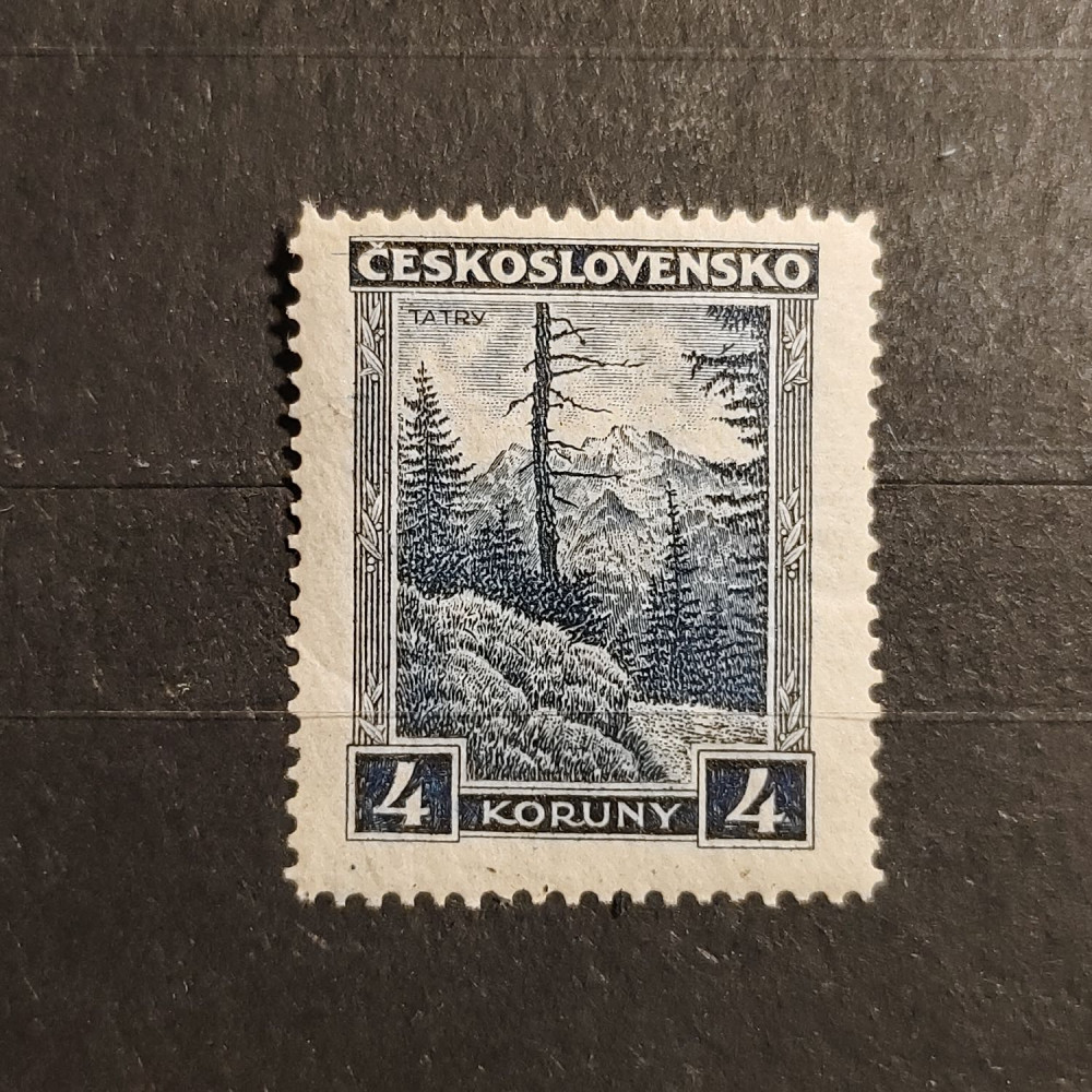 Sello Checoslovaquia, 4 Kč, Mi.292, MNH** 