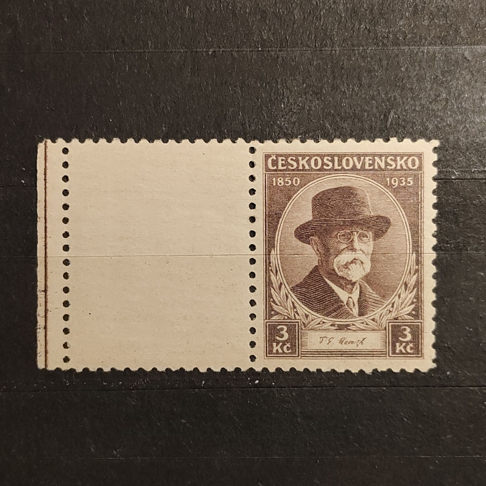 Sello con viñetas Checoslovaquia, 3 Kč, Mi.335, MNH** 