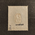 Fälschung von Briefmarken Tschechoslowakie, 10k / 1 R, Mi.10**  1