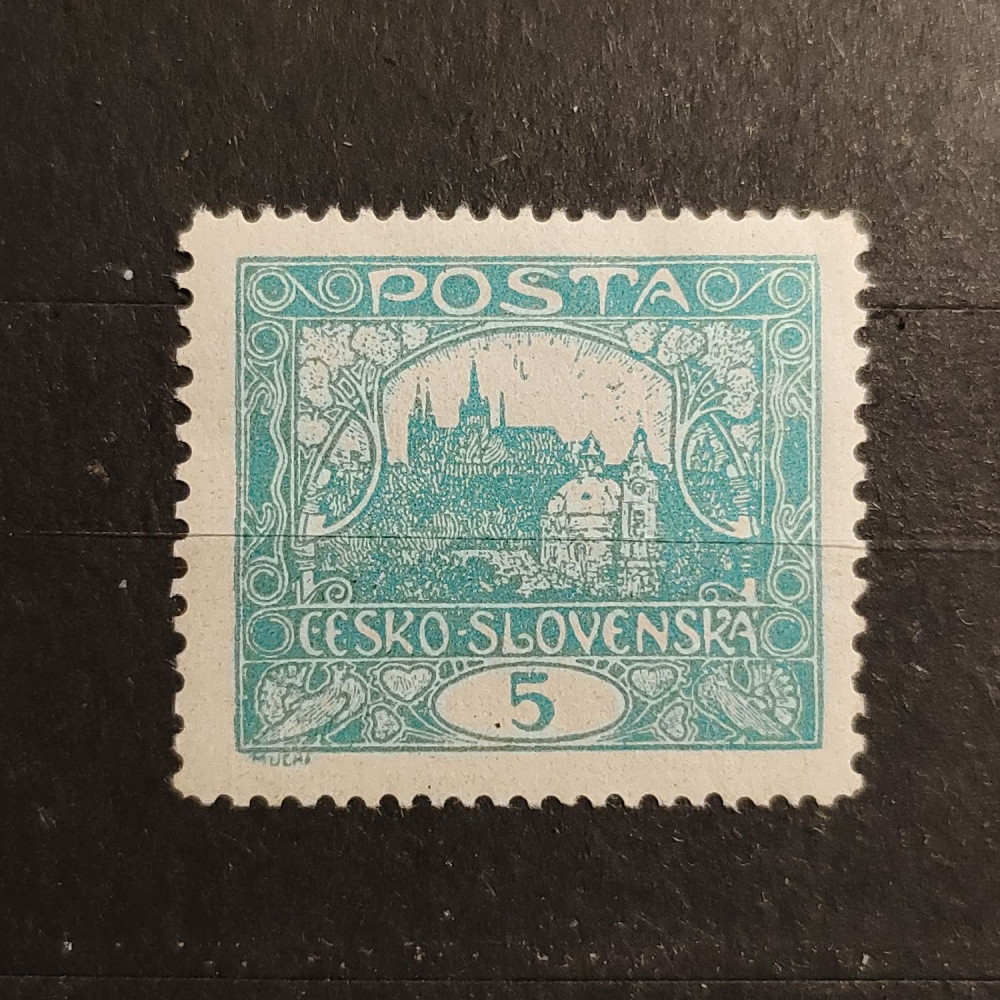 Briefmarke Tschechoslowakie, 5h, ** 