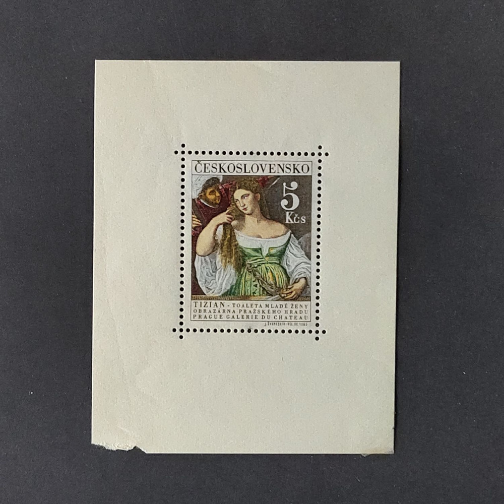 Bloco Tchecoslováquia, 5Kčs, Mi.Block22, MNH** 