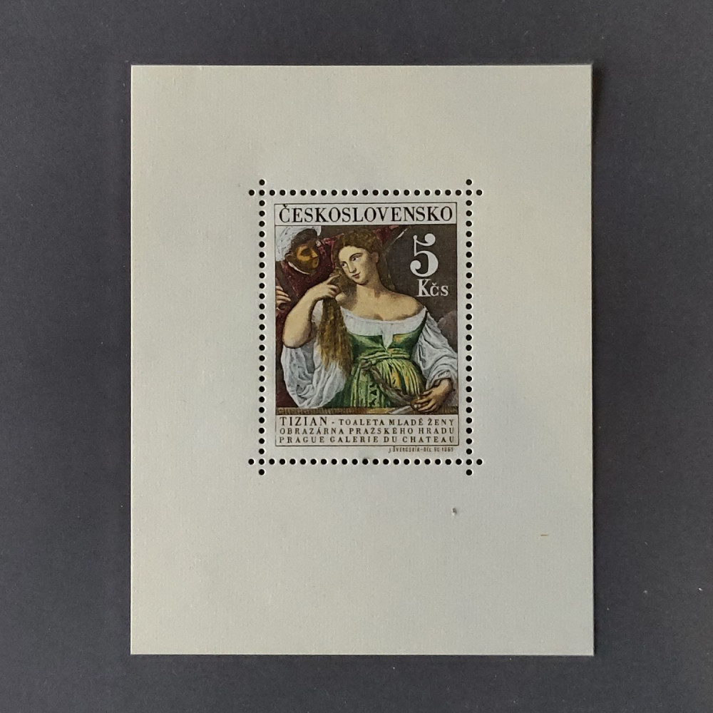 Hojita bloque Checoslovaquia, 5Kčs, Mi.Block22, MNH** 