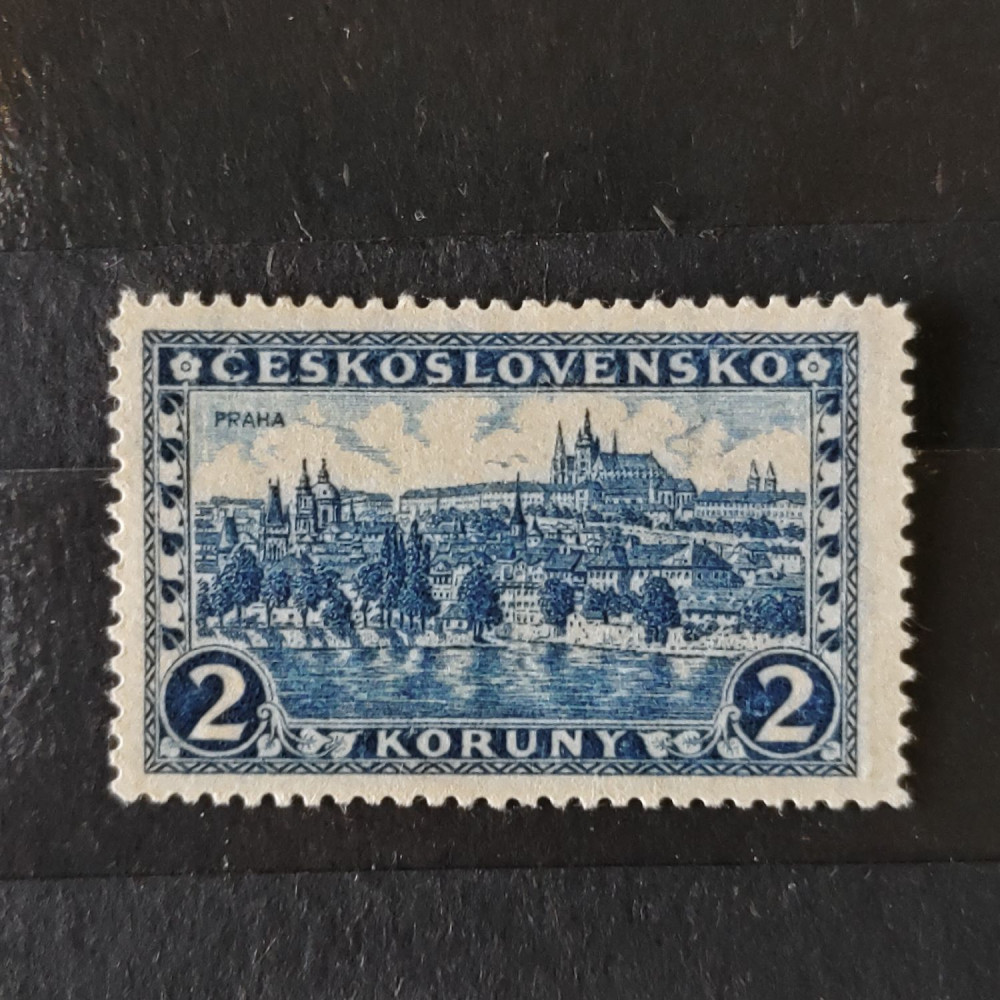 Briefmarke Tschechoslowakie, 2 Kč, ** 