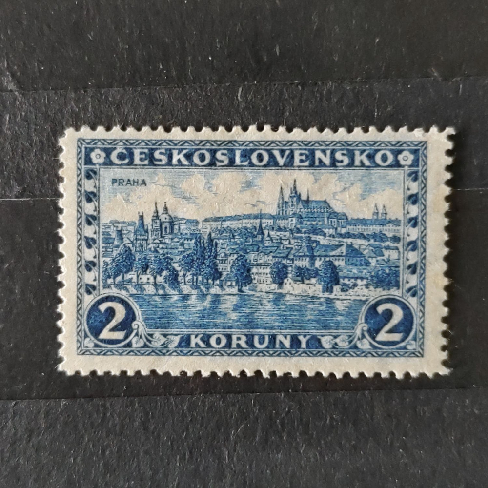 Sello Checoslovaquia, 2 Kč, , MNH** 