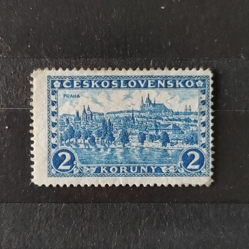 Sello Checoslovaquia, 2 Kč, , MNH** 