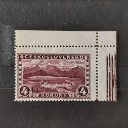 Briefmarke Tschechoslowakie, 4 Kč, Mi.265* 