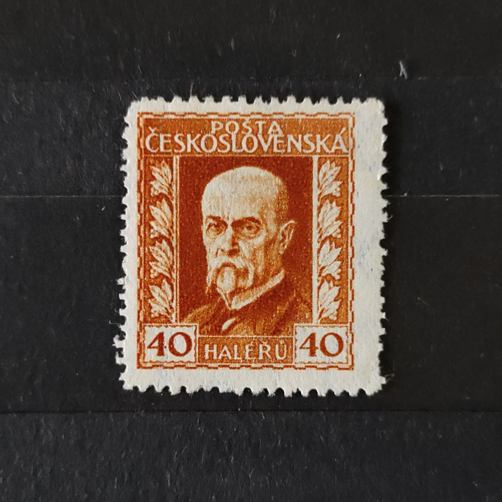 Selo Tchecoslováquia, 40h, Mi.221B, (*)(*) 