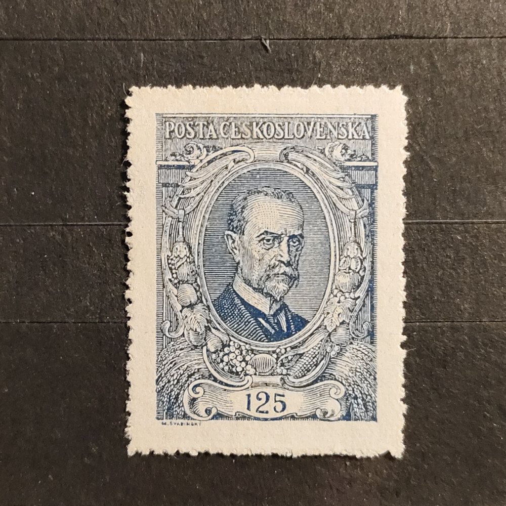 Briefmarke Tschechoslowakie, 125h, Mi.161* 
