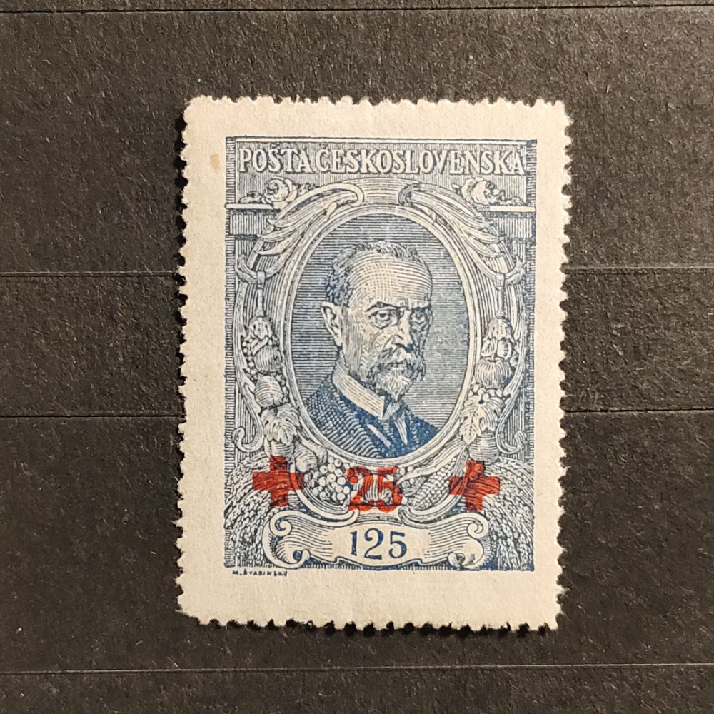 Selo Tchecoslováquia, 125+25h, Mi.198, MH* 