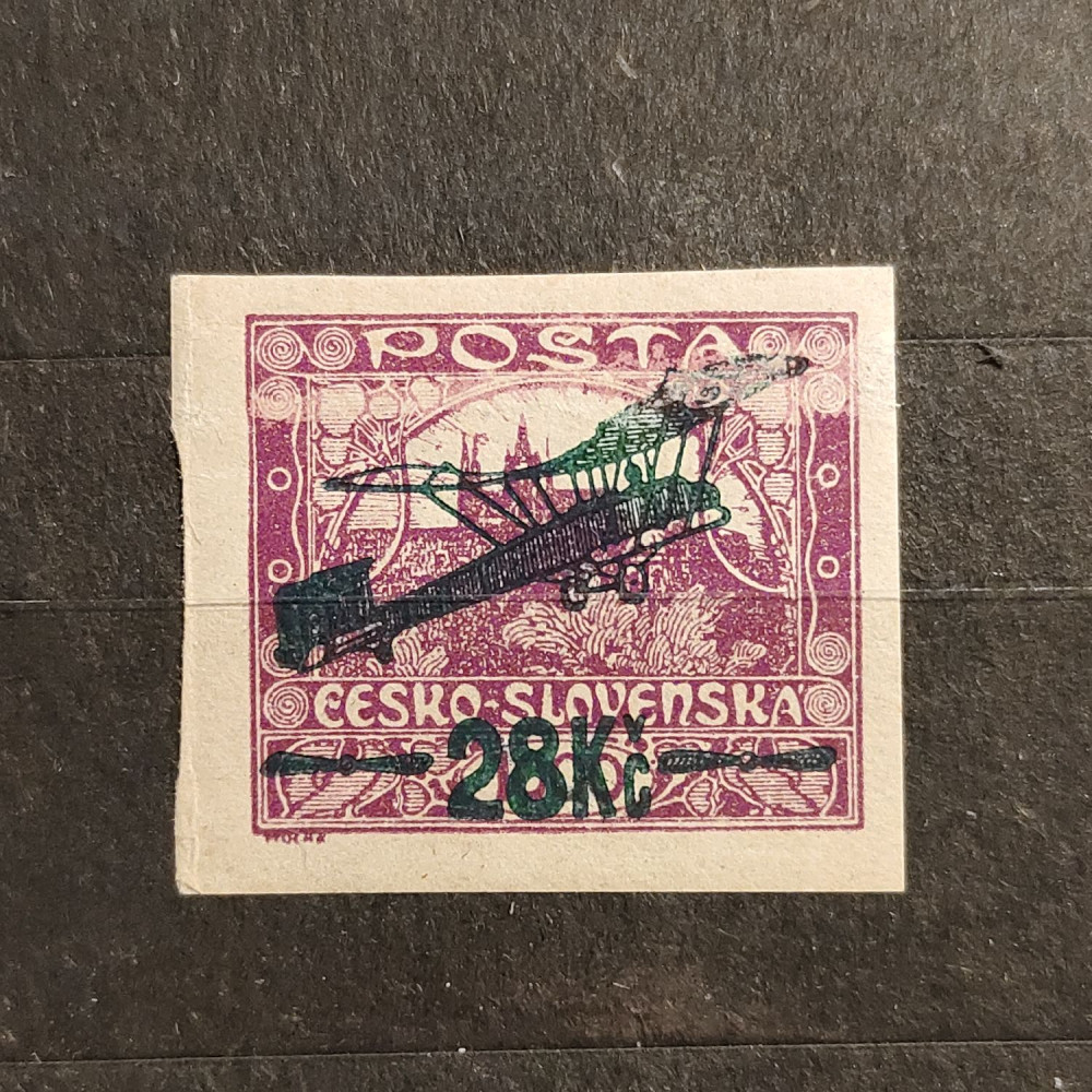 Sello Checoslovaquia, 28 Kč / 1000h, Mi.194, MH* 