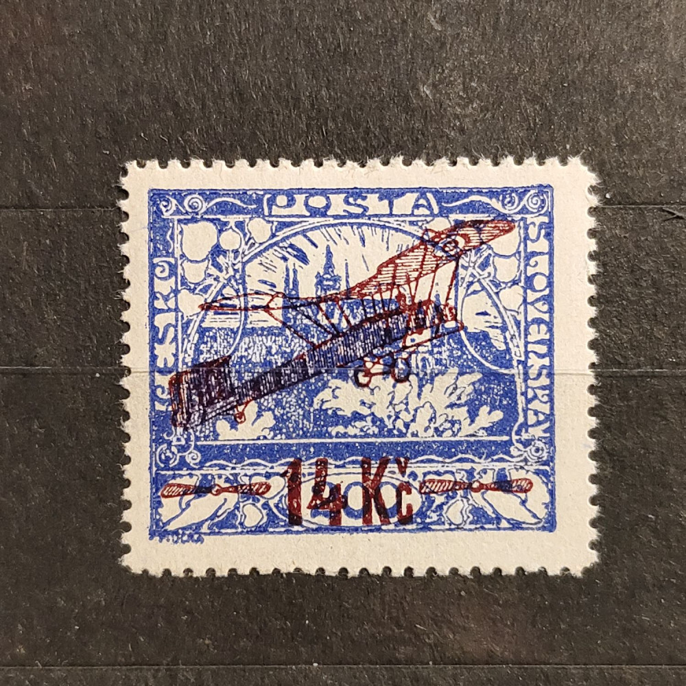 Selo Tchecoslováquia, 14 Kč / 200h, Mi.192B, MNH** 