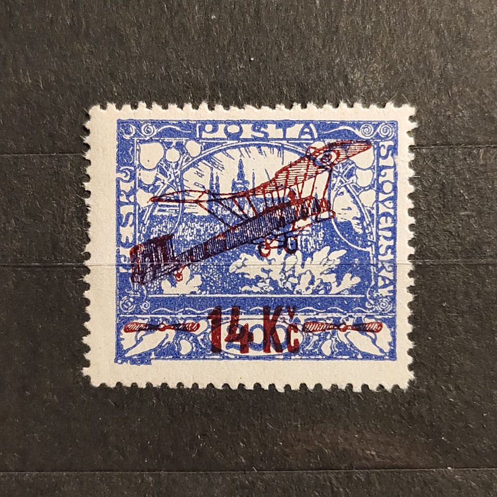 Sello Checoslovaquia, 14 Kč / 200h, Mi.192B, MNH** 