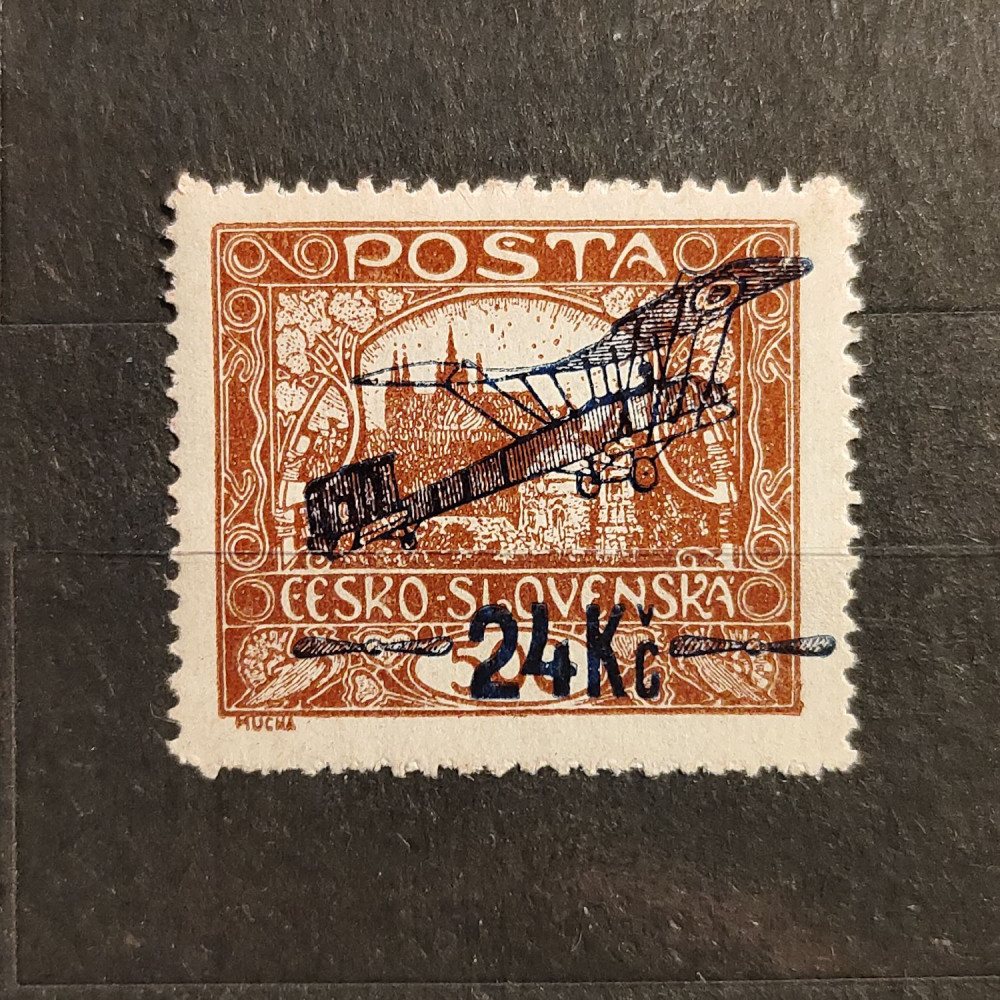 Selo Tchecoslováquia, 24 Kč / 500h, Mi.193B, MNH** 