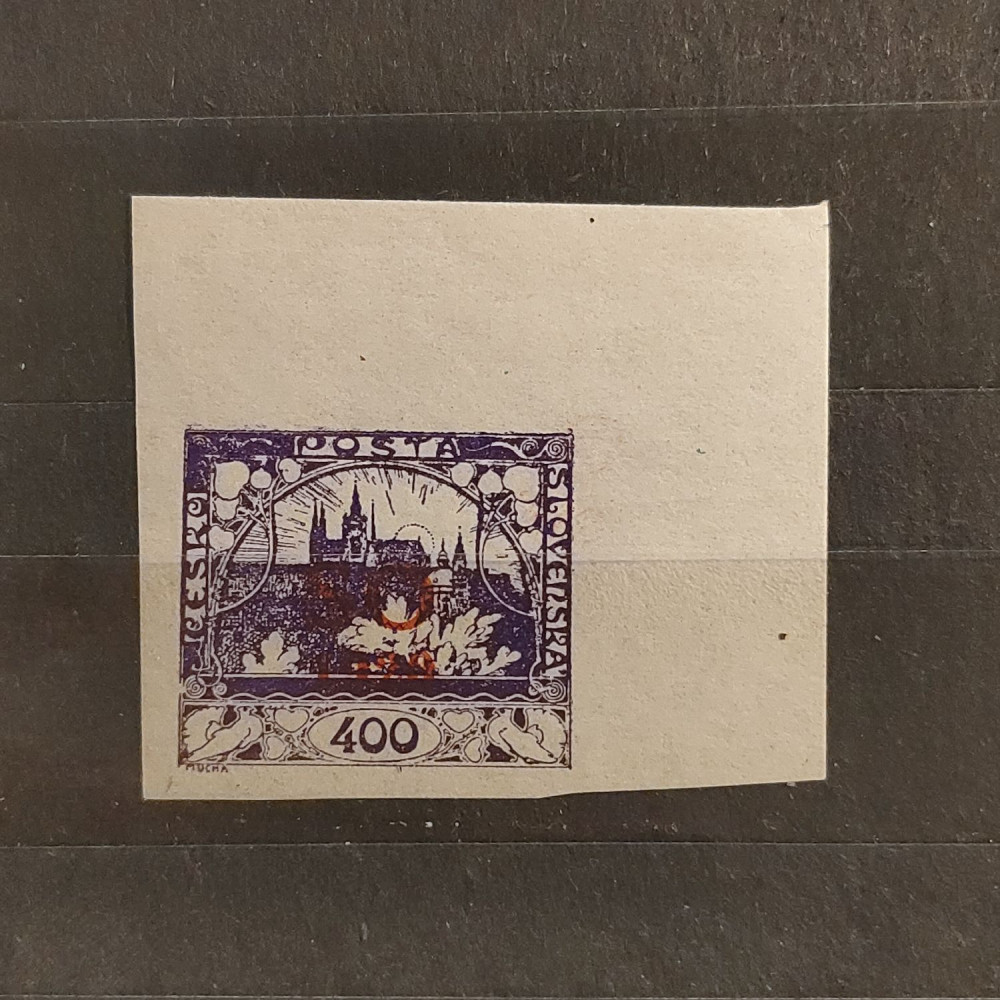Briefmarke Tschechoslowakie, 400h, Mi.23** 