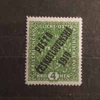 Briefmarke Tschechoslowakie, 4K, Mi.57I** 