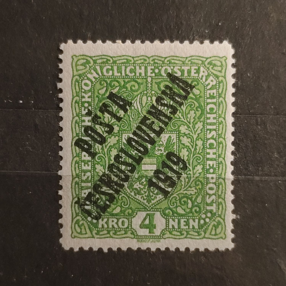 Selo Tchecoslováquia, 4K, Mi.57I, MH* 