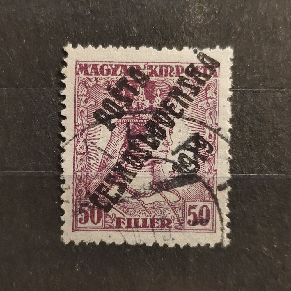 Selo Tchecoslováquia PČ 1919 , 50f, Mi.142, usado# 