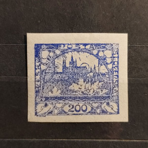 Hradčany - nezoubkované