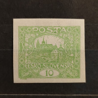 Známka ČSR, 10h, Pof.6* 