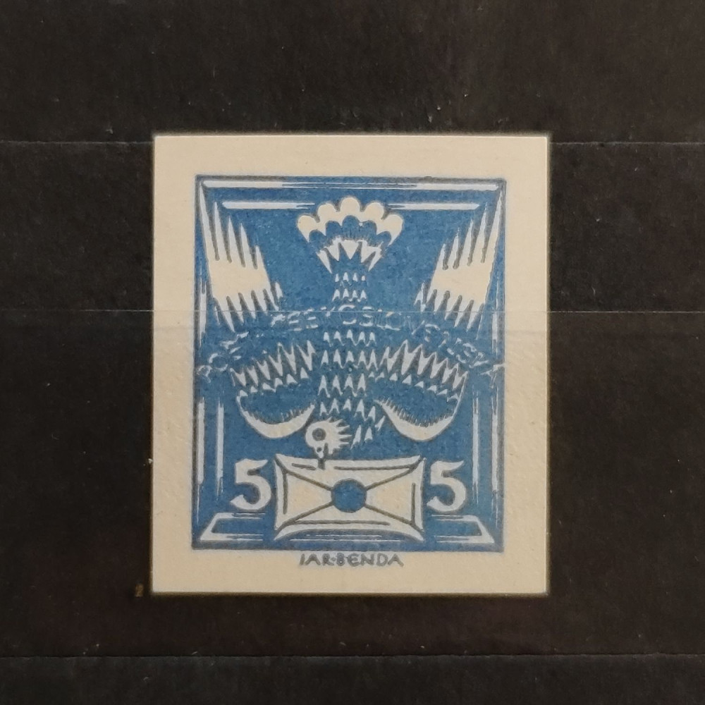 Známka ČSR, 5h, Pof.143(*) 
