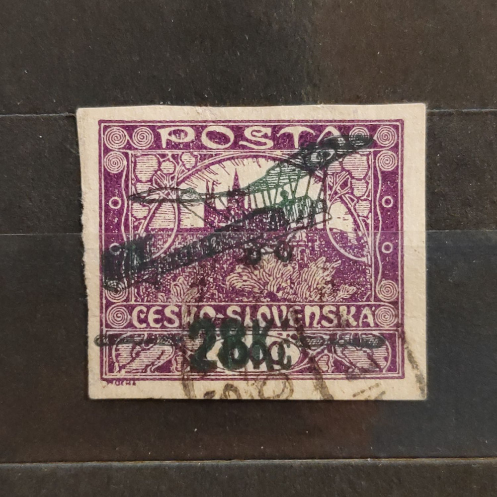 Sello Checoslovaquia, 28 Kč / 1000h, Mi.194, usado# 