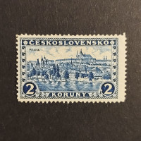 Známka ČSR, 2 Kč, Pof.225*, P5 