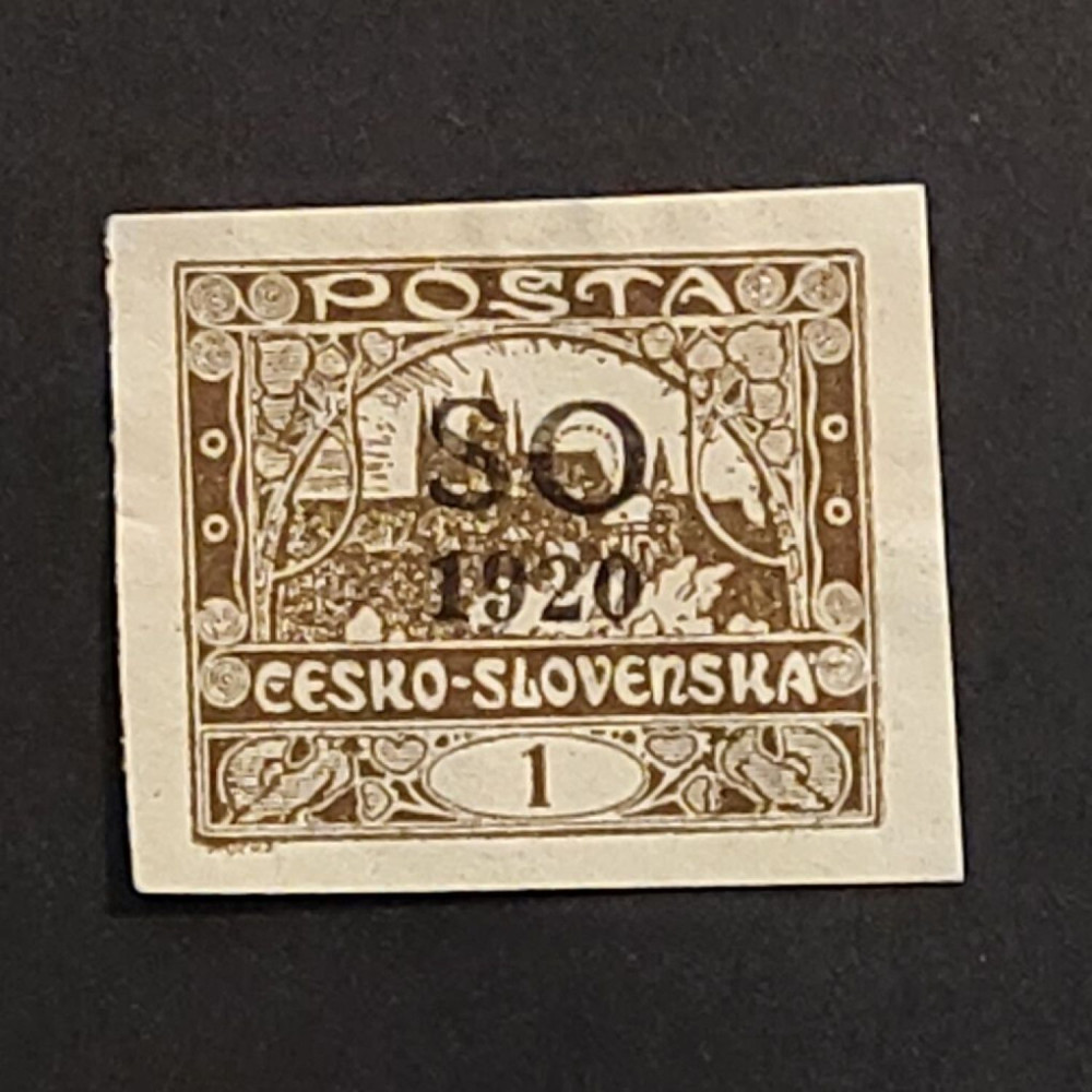 Selo Tchecoslováquia, 1h, Mi.1, MH* 