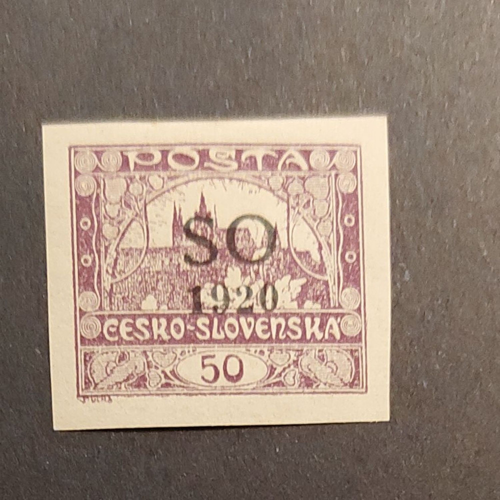 Selo Tchecoslováquia, 50h, Mi.14, MH* 