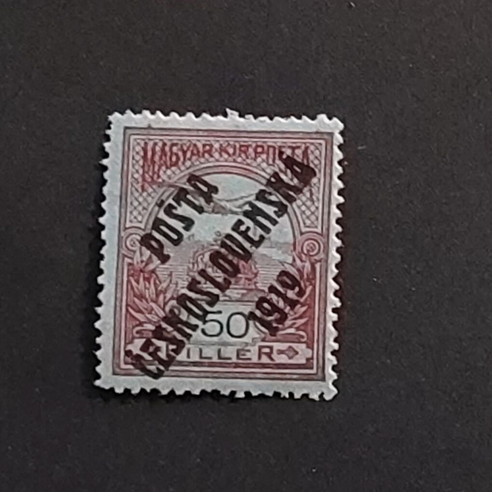 Briefmarke Tschechoslowakie PČ 1919 , 50f, Mi.108* 