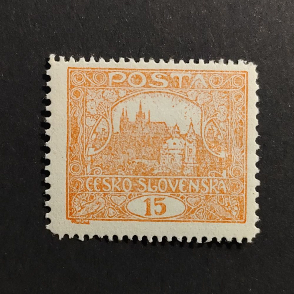 Sello Checoslovaquia, 15h, , MNH** 