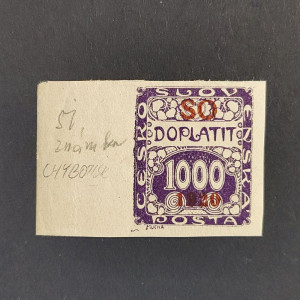 Stamp Czechoslovakia, 1000h, Mi.11, MNH** 