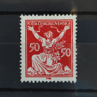 Briefmarke Tschechoslowakie, 50h, Mi.174* 