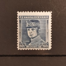 Stamp Czechoslovakia, 60h, Mi.23 