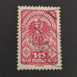 Briefmarke Österreich , 10H, Mi.259x# 