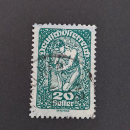 Stamp Austria , 20H, Mi.263x, used# 