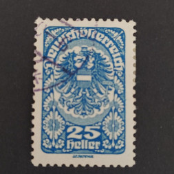 Stamp Austria , 25H, Mi.265xa, used# 