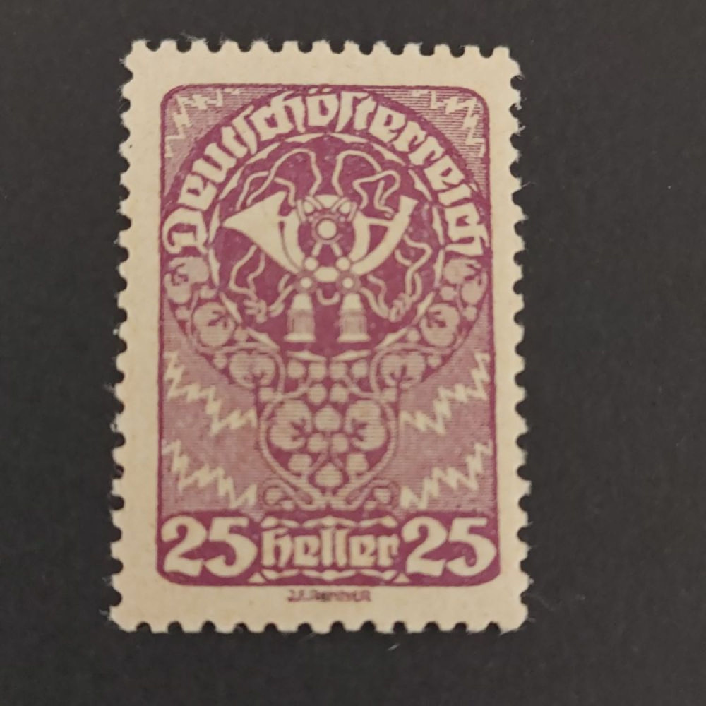 Briefmarke Österreich , 25H, Mi.266x** 